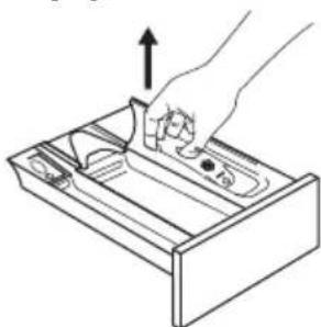 IKEA TVÄTTAD 404.889.80 - Limpieza del depósito del dosificador y el hueco del compartimento - 2