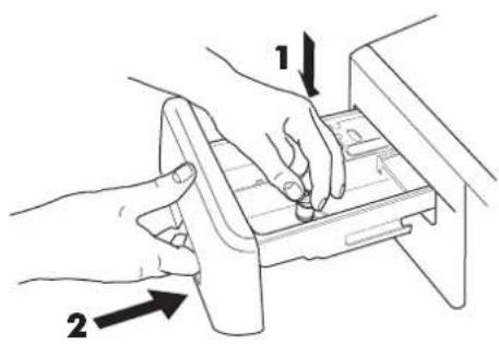 IKEA UDDARP 805.254.62 - CLEANING THE DETERGENT DISPENSER - 5