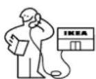 IKEA UDDARP 705.254.67 - How to reach us if you need our service - 1