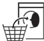 IKEA UDDARP 705.254.67 - Wäsche einfüllen - 1