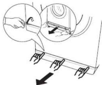 IKEA UDDARP 205.237.67 - CLEANING THE WATER FILTER / DRAINING RESIDUAL WATER - 1