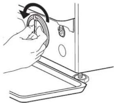 IKEA UDDARP 205.237.67 - NETTOYAGE DES FILTRES À TAMIS DU TUYAU D'ALIMENTATION D'EAU - 12