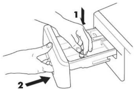 IKEA UDDARP 305.254.69 - CLEANING THE DETERGENT DISPENSER - 5