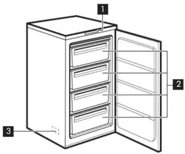 IKEA DJUPFRYSA 304.964.19 - Descrizione del prodotto - 1