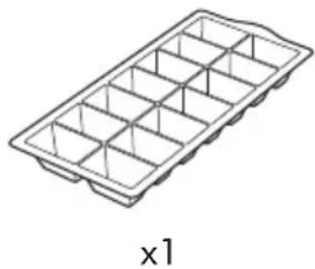IKEA DJUPFRYSA 304.964.19 - Accessori - 1