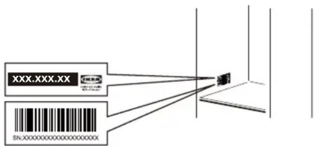 IKEA LAGAN 704.901.18 - Sostituzione della lampadina - 1