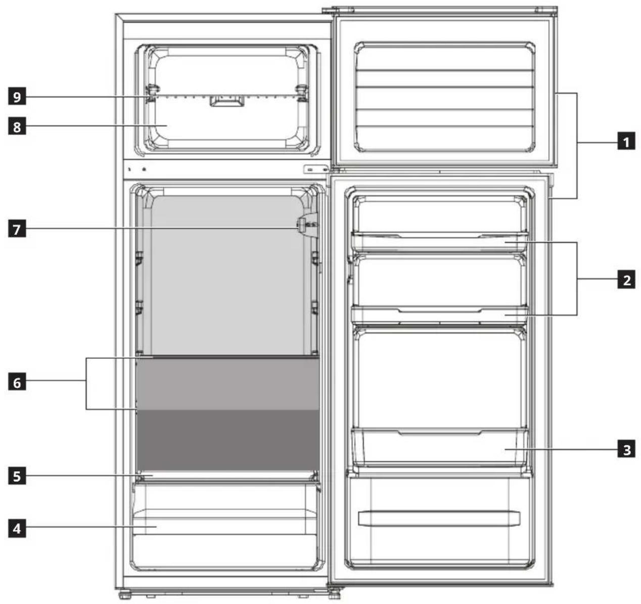 IKEA LAGAN 204.901.30 - Description de l'appareil - 1