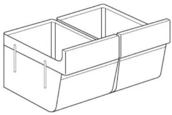 IKEA ISANDE 705.527.38 - Bacs à légumes - 1