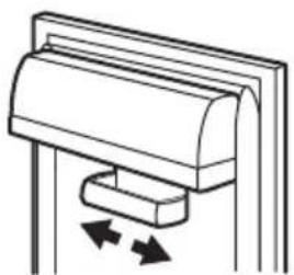 IKEA SMÅFRUSEN 304.947.74 - Positionnement des balconnets de la porte - 1