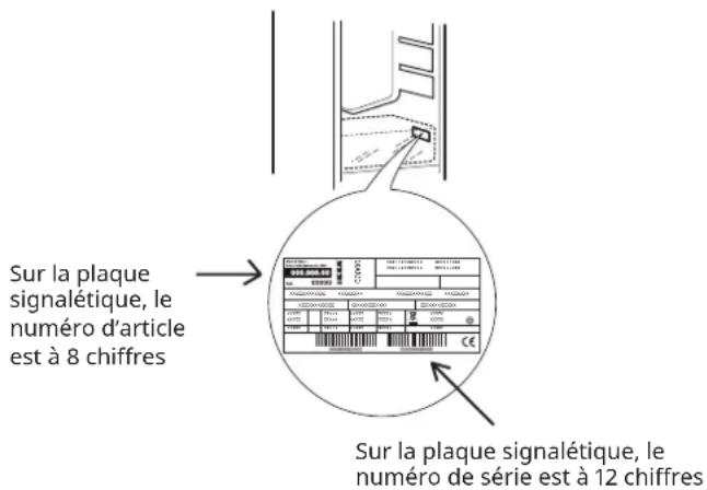 IKEA FRYSA 304.972.73 - Caractéristiques techniques - 1