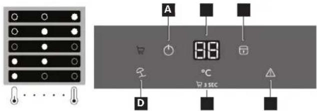 IKEA FRYSA 304.972.73 - Refrigerator operation - 1