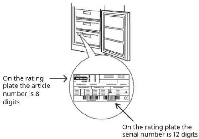 IKEA GENOMFRYSA 804.999.10 - Technical data - 1