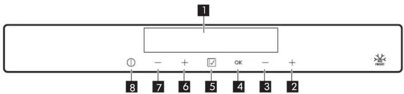 IKEA KÖLDGRADER 905.527.42 - Pannello dei comandi - 1