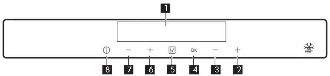 IKEA KÖLDGRADER 905.527.42 - Bandeau de commande - 1