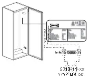 IKEA TYNNERÅS 605.680.80 - Descrizione del prodotto - 2