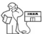 IKEA TYNNERÅS 605.680.80 - Come contattarci se avete bisogno di assistenza - 1