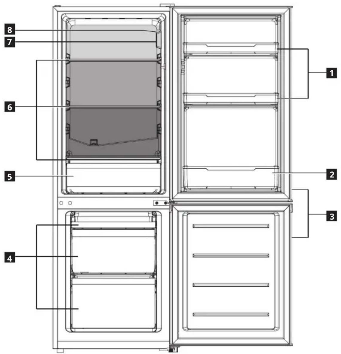 IKEA LAGAN 804.948.56 - Description de l'appareil - 1
