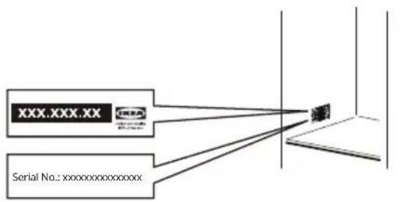 IKEA LAGAN 804.948.56 - Informazioni tecniche - 1