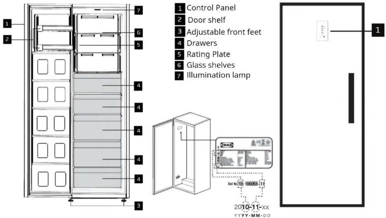 IKEA TYNNERÅS 205.680.77 - Product description - 1