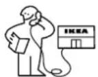 IKEA VINDÅS 005.680.59 - Jak skontaktowac sie z serwisem IKEA - 1