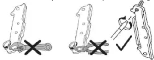 IKEA ALINGSÅS 605.679.57 - Cambio della direzione di aperture della porta - 1