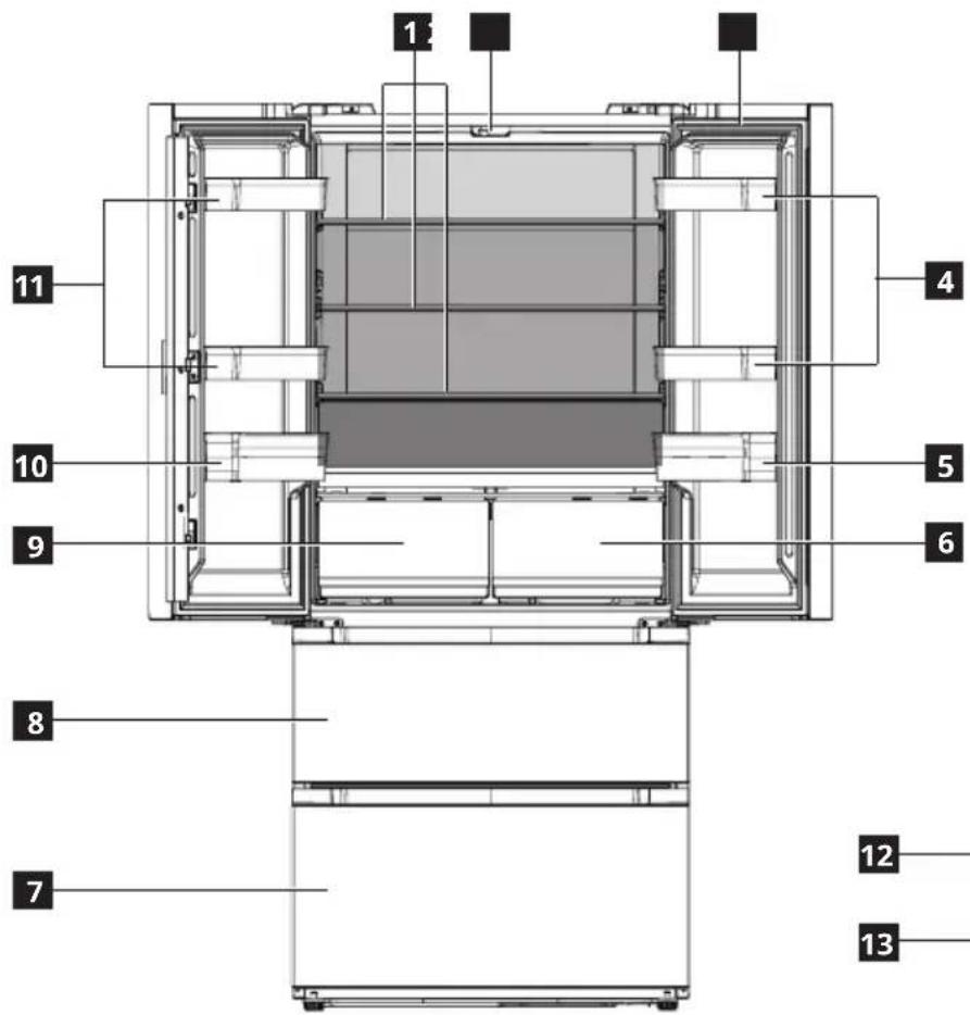 IKEA VINTERKALL 404.948.20 - Description de l'appareil - 1
