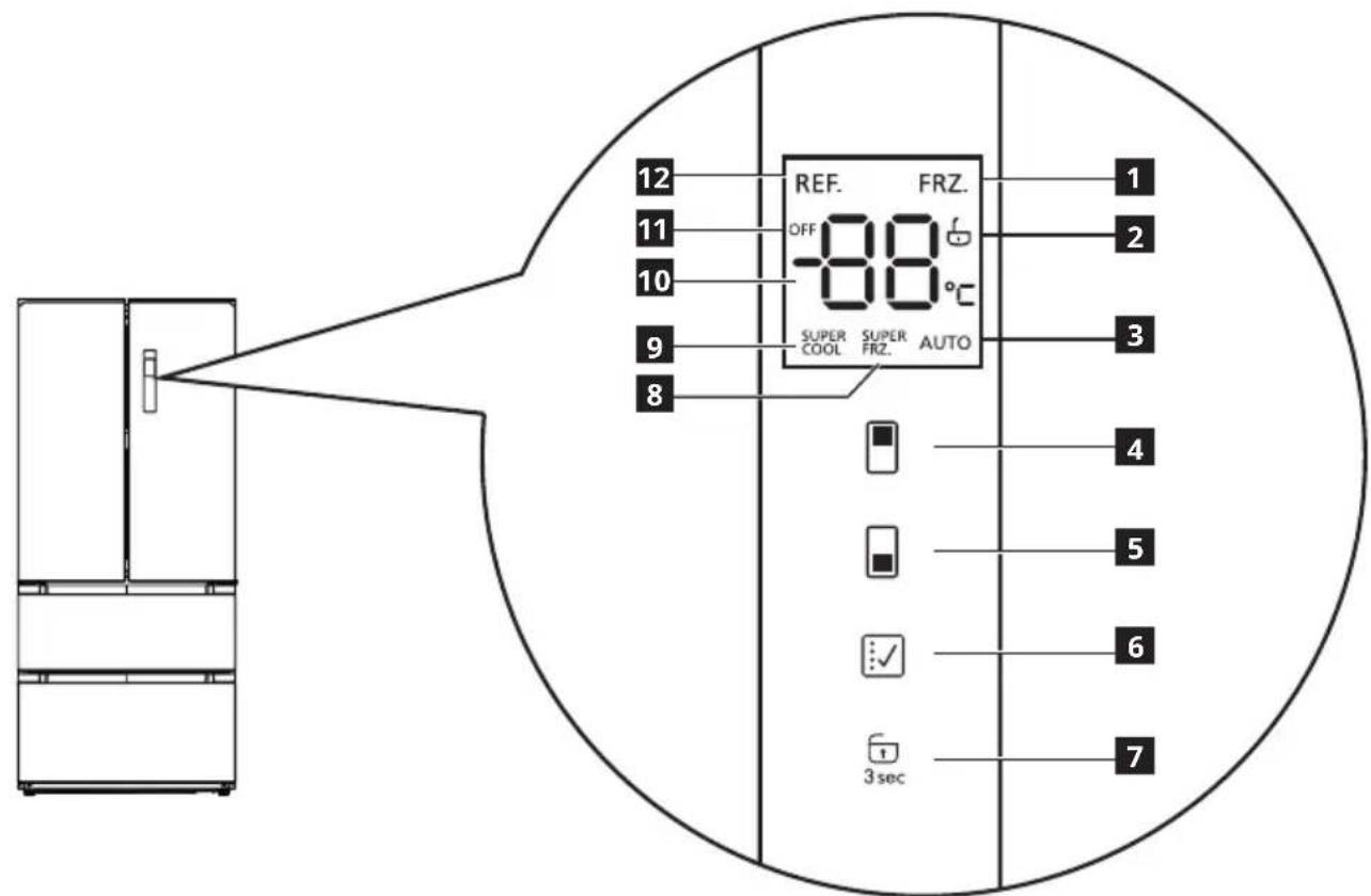IKEA VINTERKALL 404.948.20 - Bandeau de commande - 1