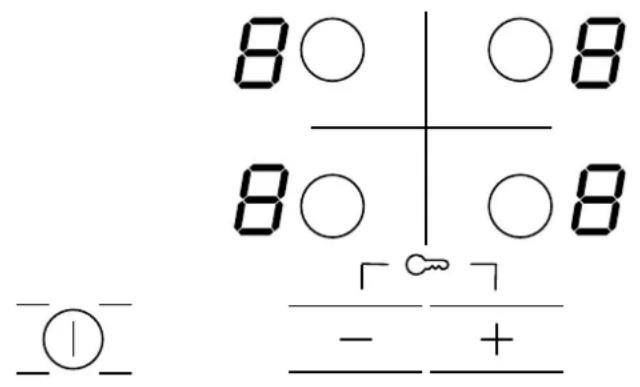 BOSCH PKE61RAA2E - Bedieningspaneel - 1