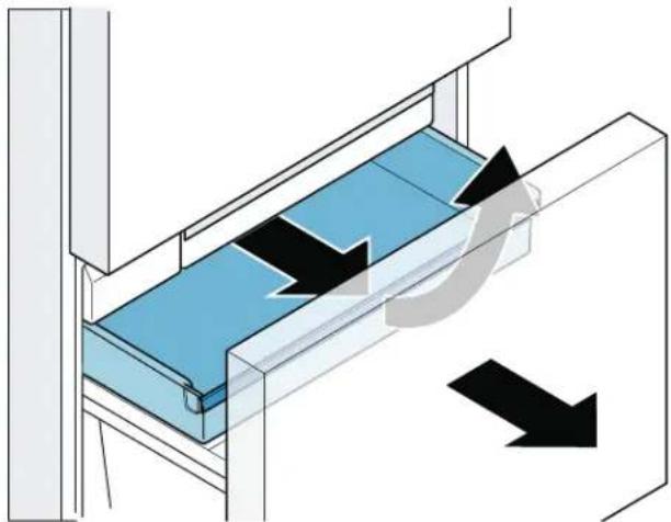 BOSCH B36CL81ENW - Tiroir a produits congeles (plat) - 1