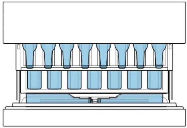 BOSCH B36CL81ENW - Ejempios de almacenamento para botellas de時間 estandar - 1