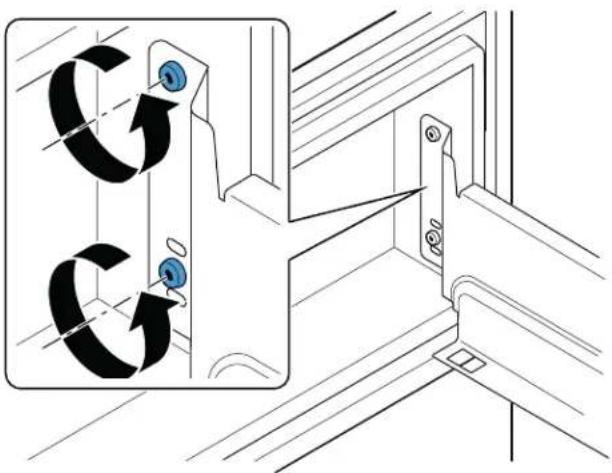 BOSCH B36CL81ENW - Vous pouvez ajuster l'inclinaison du tiroir verticallement : - 3