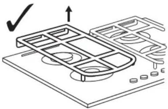 IKEA VASASTAN 405.236.05 - Pannendragers verwijderen - 1