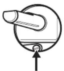 IKEA VASASTAN 405.236.05 - Flammenpegel einstellen - 1