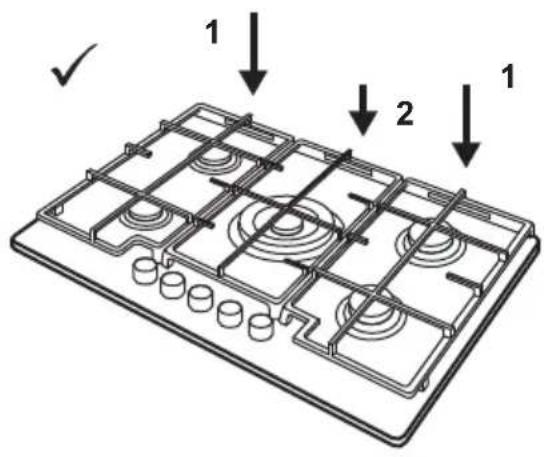 IKEA SKÅLAN - Retrait des supports de casseroles - 2