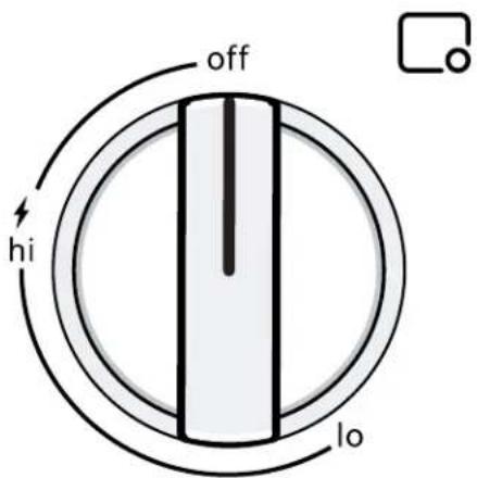 BOSCH NGM3050UC - Boutons de commande - 1