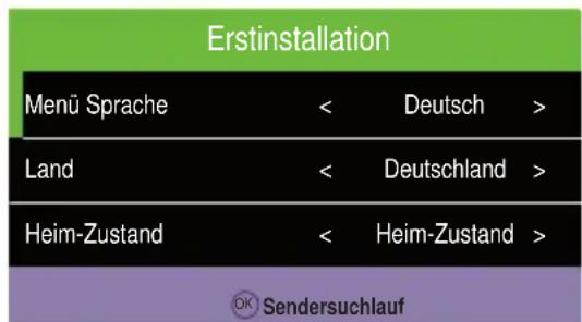Caratec Vision CAV190B - Erstinstallation bei Empfang über Satellit - 1