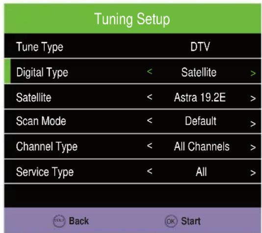 Caratec Vision CAV190B - Première installation avec réception DVB-C/DVB-T - 2
