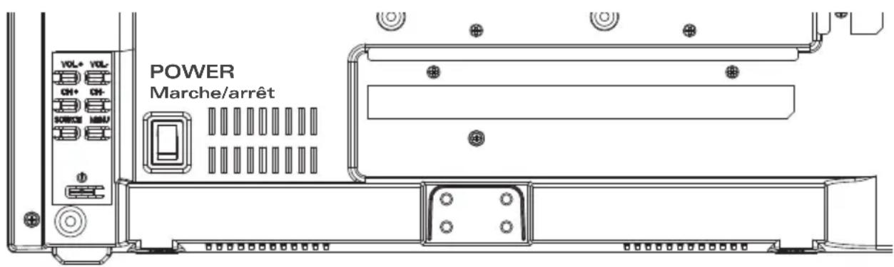 Caratec Vision CAV190B - Touches de commande - 1