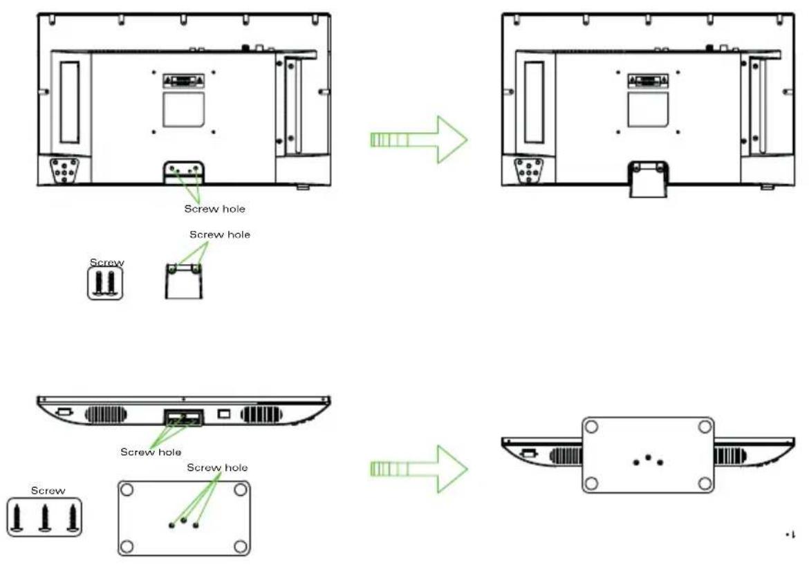 Caratec Vision CAV220X-DB - Montage du pied support, en option - 1