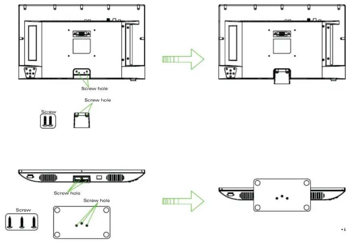 Caratec Vision CAV220X-DB - Montage Standfuß (optional) - 1