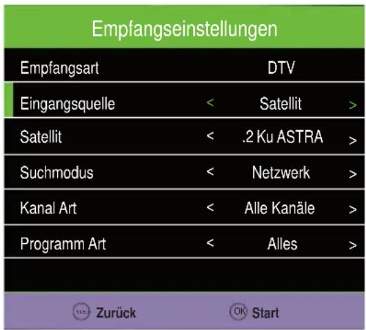 Caratec Vision CAV220X-DB - Erstinstallation bei Empfang über DVB-C/DVB-T - 2