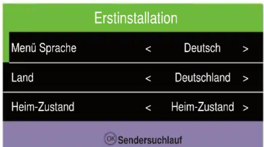 Caratec Vision CAV220X-DB - Erstinstallation bei Empfang über Satellit - 1