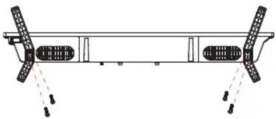 Smart Tech SMT55F30UV2M1B1 - Fernsehständer-Installationsanleitung - 1