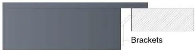 HAIER HAMTSJ66TFTCF - Adjusting the bracket position - 2