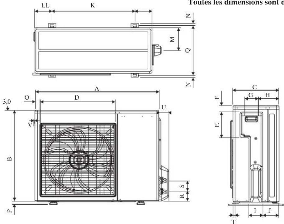 DAIKIN RXC60AV1B - Unité Extérieure [RXC] - 1