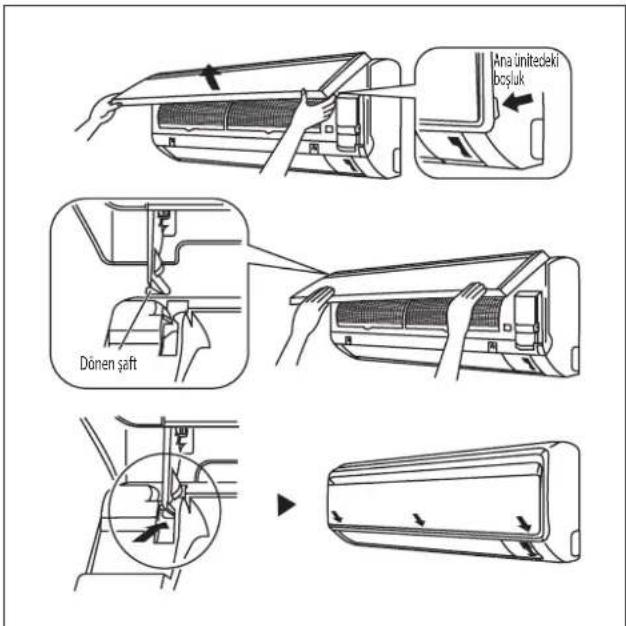 DAIKIN RXC25AV1B - Ön paneli takın. - 1