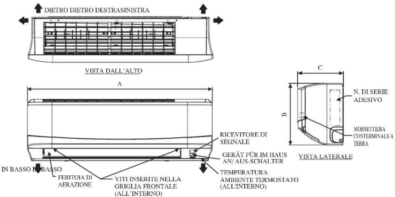 DAIKIN RXC25AV1B - Unità Interna [FTXC] - 1