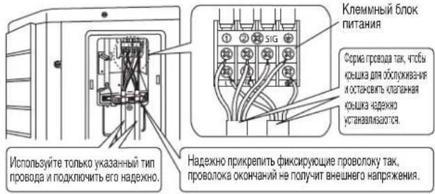 DAIKIN RXC25AV1B - ЭЛЕКТРИЧЕСКАЯ СХЕМА СОЕДИНЕНИЙ - 2