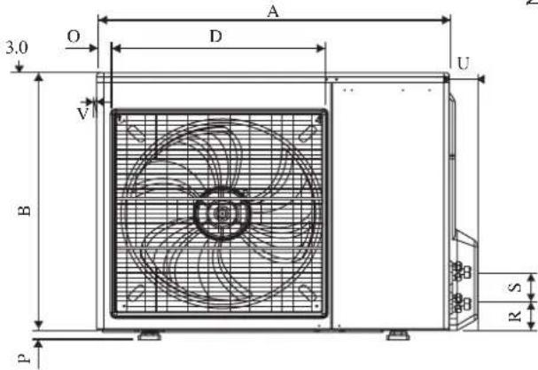 DAIKIN RXC35AV1B - Outdoor Unit [RXC] - 2