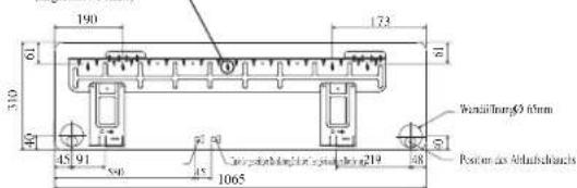 DAIKIN RXC35AV1B - Empfohlene Montageplatte, Halterungsstellen und Abmessungen - 2